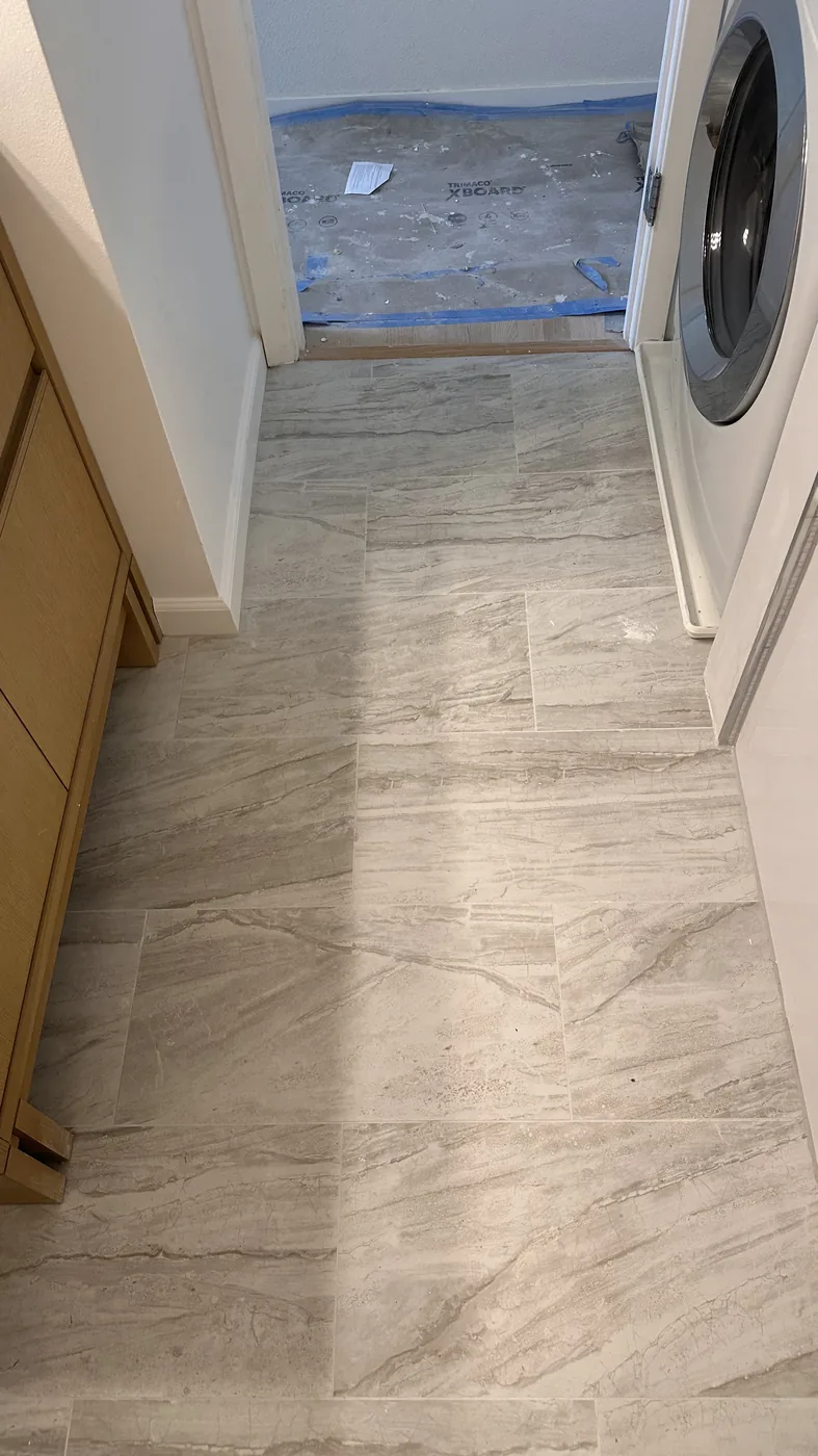 Finished bathroom