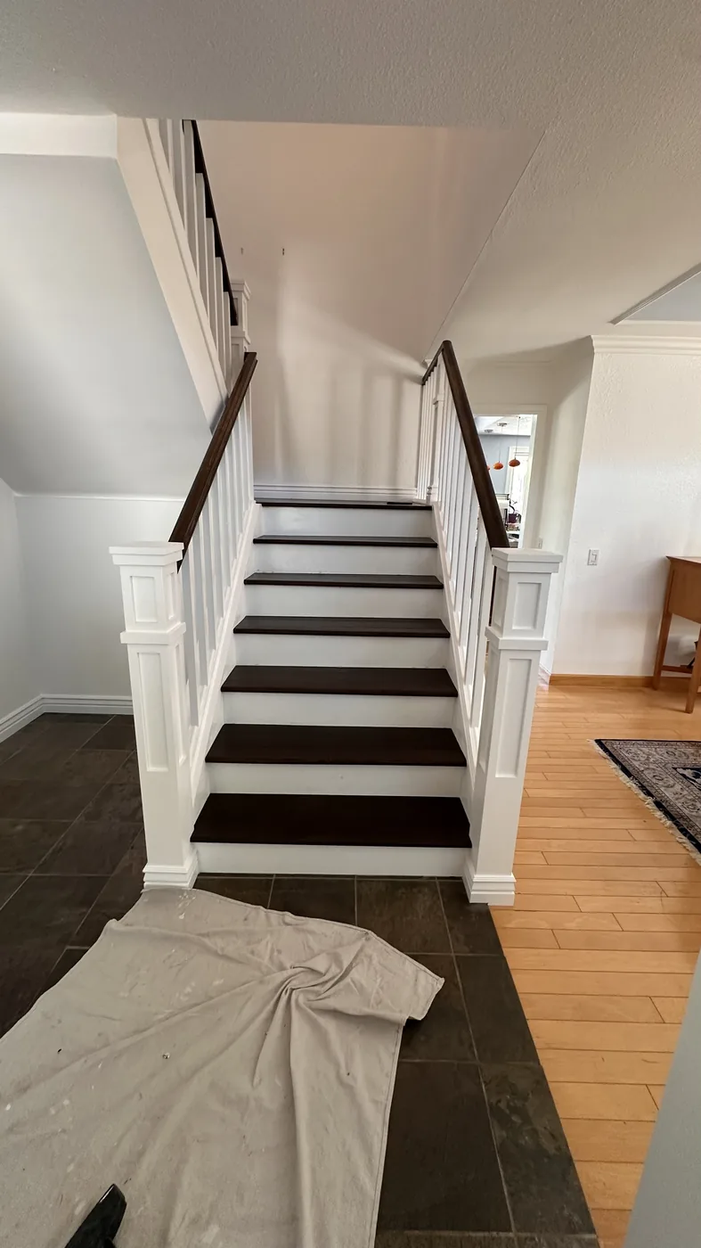 Finished staircase