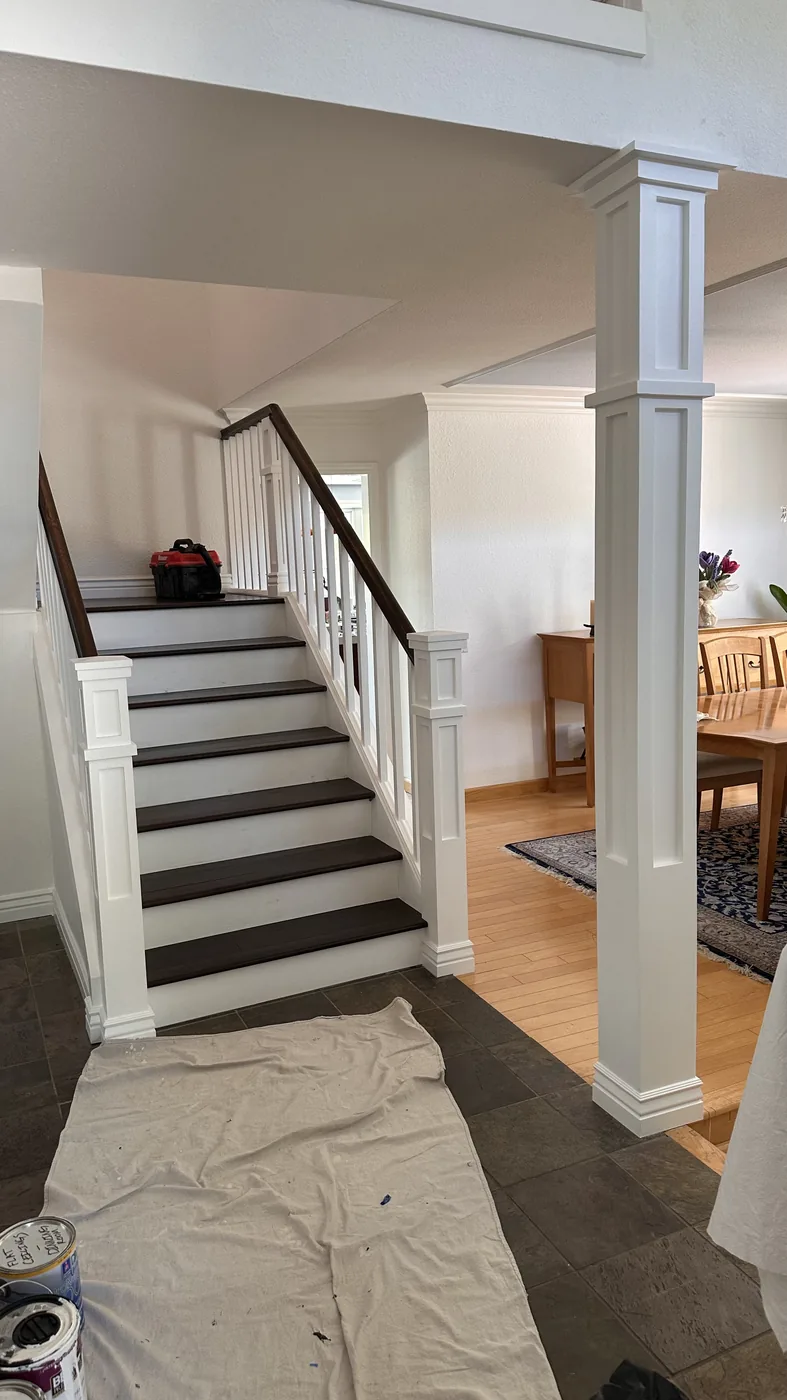 Finished staircase
